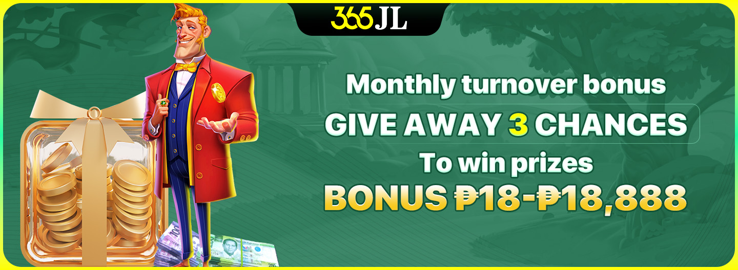 Monthly Turnover Bonus promotional banner